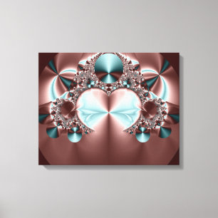 Satin Sheets Wrapped Canvas