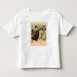 Satire of a salon musical evening toddler T-Shirt