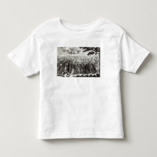 Satirical engraving depicting the Bull Toddler T-Shirt
