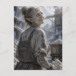 Satisfaction / Cement Worker / Salt Mine Postcard