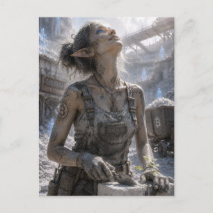 Satisfaction / Cement Worker / Salt Mine Postcard