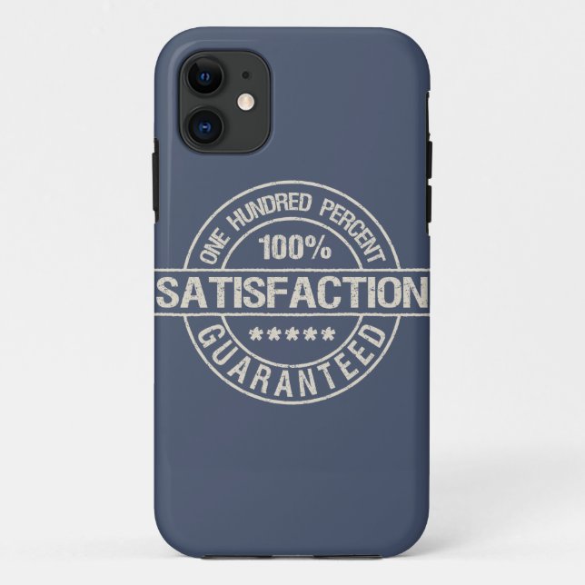 SATISFACTION GUARANTEED iPhone 5 case-mate Case (Back)