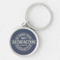 SATISFACTION GUARANTEED key chain
