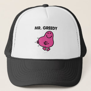 Satisfied Mr. Greedy Trucker Hat