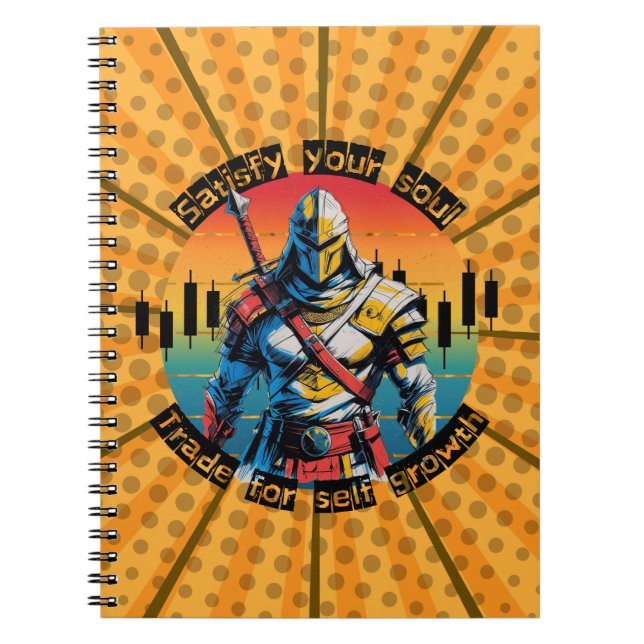 Satisfy | Trade motivation | Fantasy Design Comic Notebook (Front)