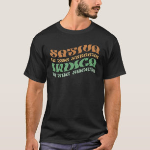 Sativa In The Streets Indica In The Sheets Psyched T-Shirt