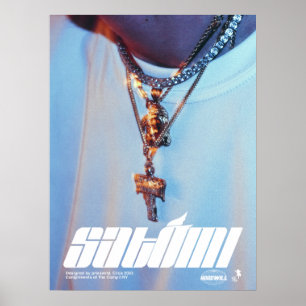 satomi motorsport "𝙧𝙚𝙜𝙖𝙡𝙞𝙖" poster