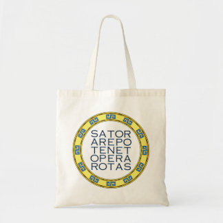 SATOR Square Sacred Palindrome Design Tote Bag