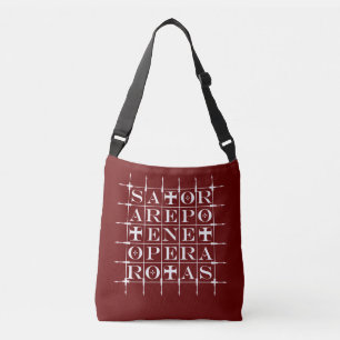 SATOR Square [WHITE] Crossbody Bag