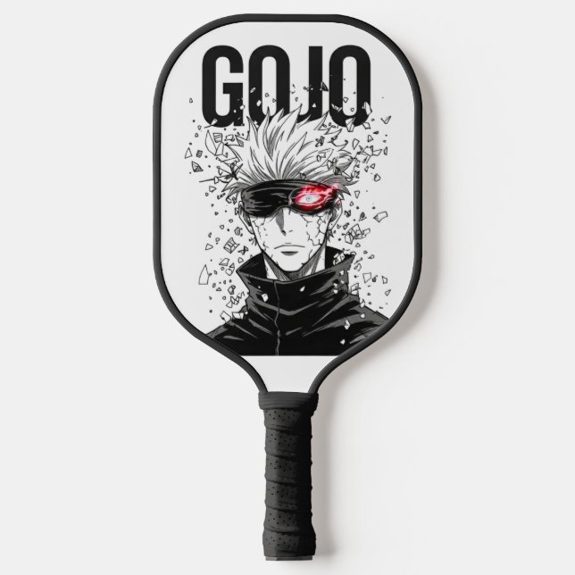 Satoru Gojo: The Six Eyes - Limited Edition Pickle Pickleball Paddle (Front)