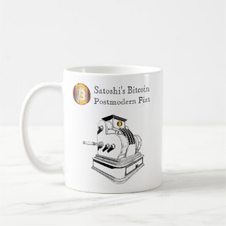 Satoshi's Bitcoin Postmodern Fiat Coffee Mug