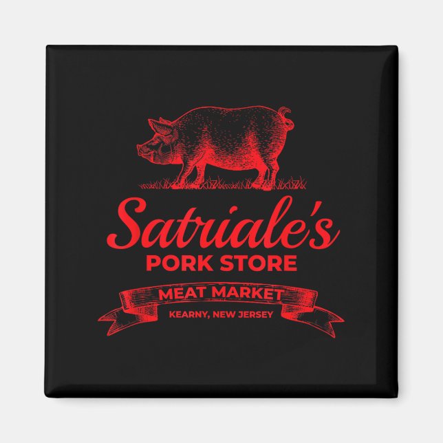 Satriale’s Rk Store Kearny New Jersey  Magnet (Front)