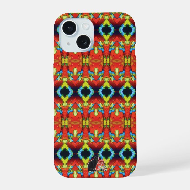 Satrualiens KCFX iPhone 15 Case (Back)