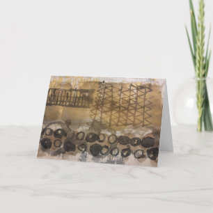 SATURATED HOLIDAY CARD