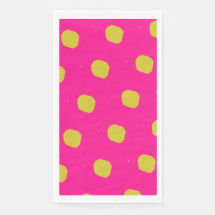 Saturated polka dots Paper Napkin