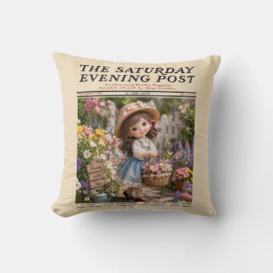 Saturday Evening Post Cushion