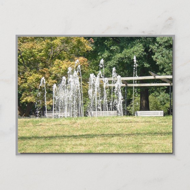 saturday in the fall postcard (Front)