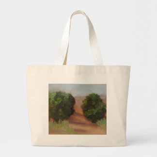 "Saturday Morning Hike" Large Tote Bag