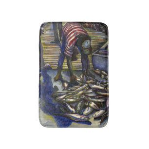 Saturday's Blessings, Harbour Island, Bahamas Bath Mat