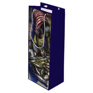 Saturday's Blessings, Harbour Island, Bahamas Wine Gift Bag