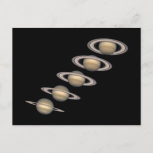 Saturn's Rings Postcard