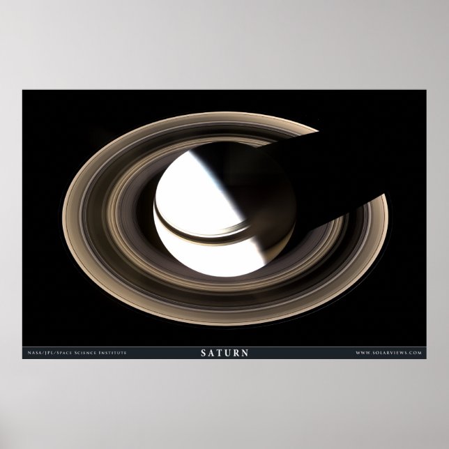Saturn as Never Seen Before Poster (Front)