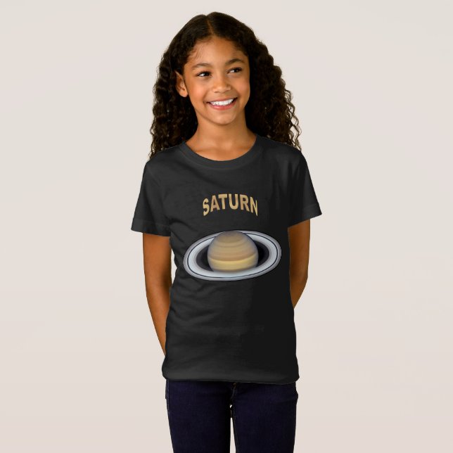 Saturn ~ Beautiful Planet ~ Galileo ~ T-Shirt (Front Full)
