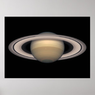 Saturn Colossal Poster - Space and Astronomy gift