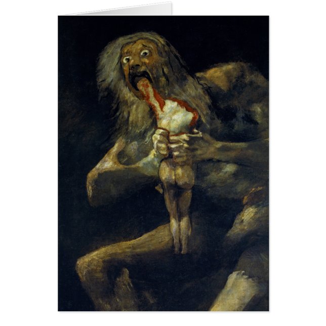 Saturn Devouring His Son by Francisco de Goya (Front)