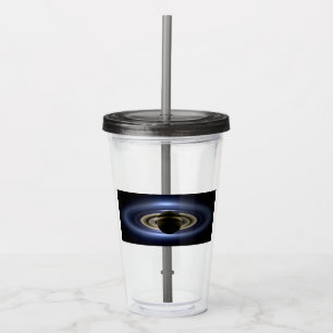 Saturn Eclipsed the Sun from Cassini Orbiter   Acrylic Tumbler