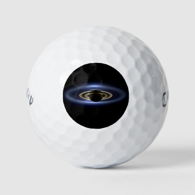 Saturn Eclipsed the Sun from Cassini Orbiter   Golf Balls (Front)