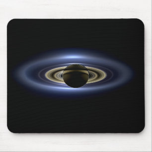 Saturn Eclipsed the Sun from Cassini Orbiter   Mouse Pad