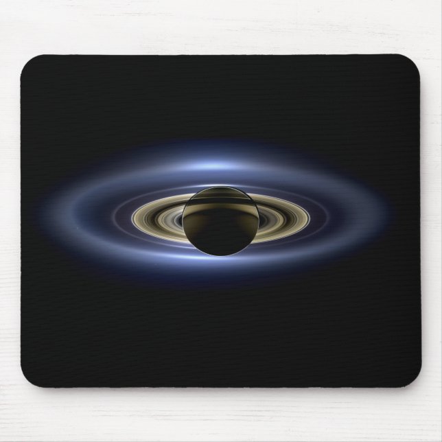 Saturn Eclipsed the Sun from Cassini Orbiter   Mouse Pad (Front)