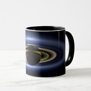 Saturn Eclipsed the Sun from Cassini Orbiter   Mug