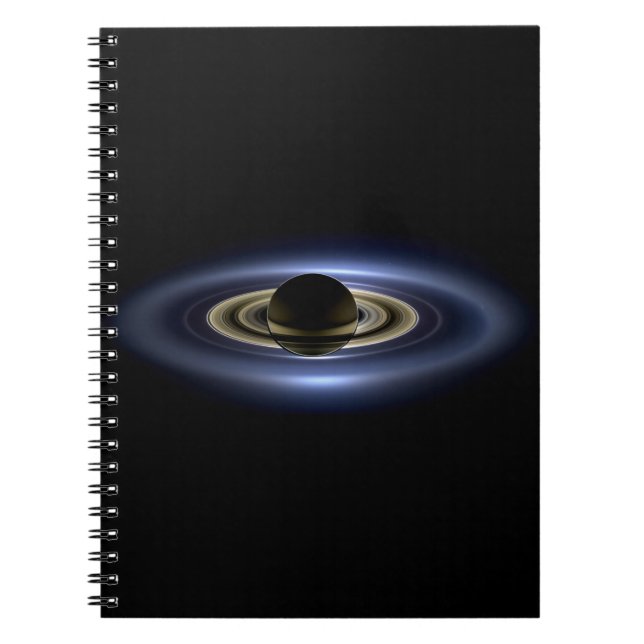 Saturn Eclipsed the Sun from Cassini Orbiter   Notebook (Front)