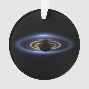 Saturn Eclipsed the Sun from Cassini Orbiter   Ornament