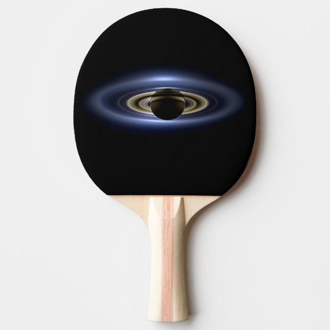 Saturn Eclipsed the Sun from Cassini Orbiter   Ping Pong Paddle (Front)