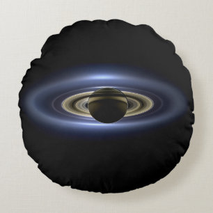 Saturn Eclipsed the Sun from Cassini Orbiter Round Cushion