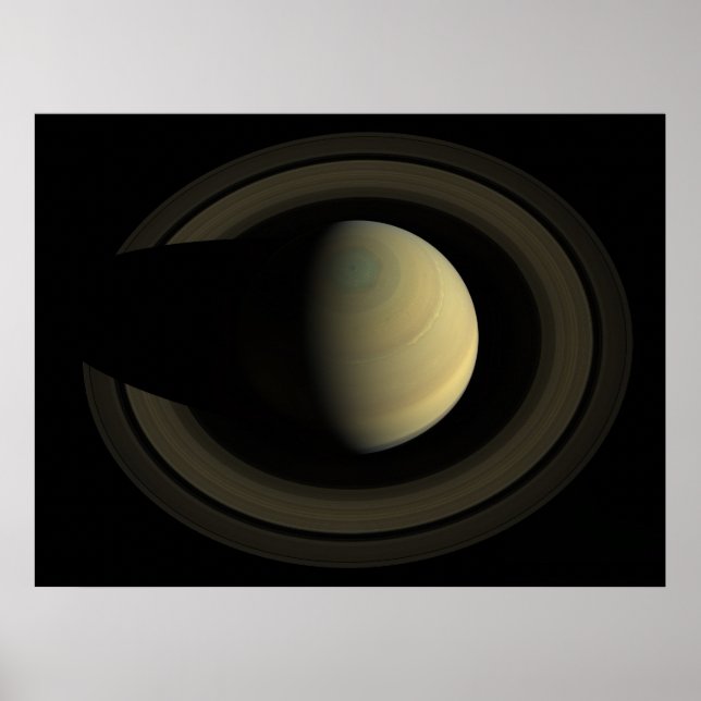 Saturn from Above Poster (Front)