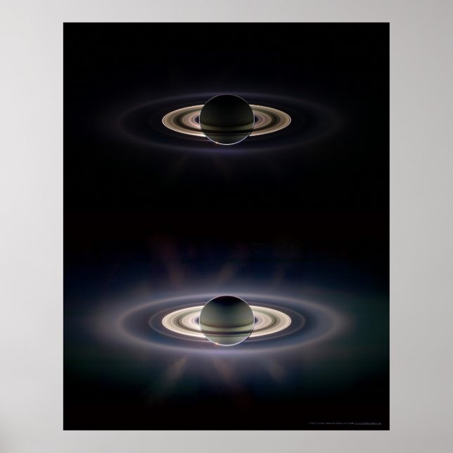 Saturn in Eclipse 16x20 (9x11) Poster (Front)