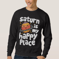 Saturn Is My Happy Place for a Spaceman