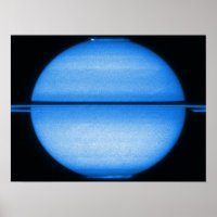 Saturn Light Show Canvas Print