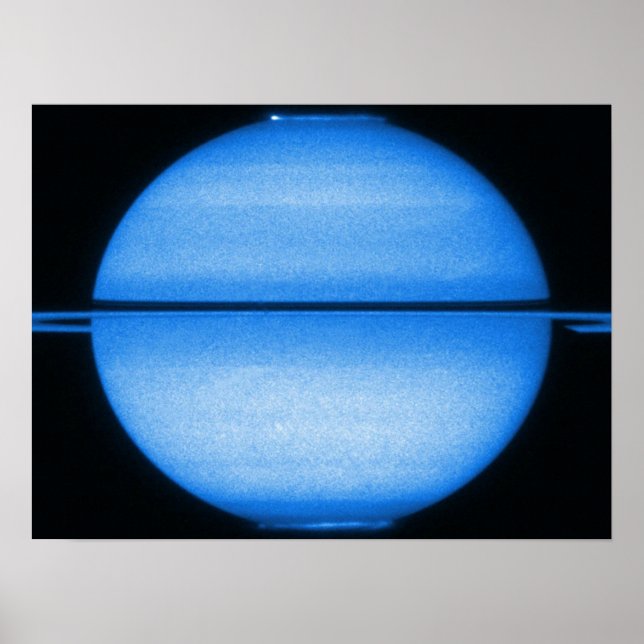 Saturn Light Show Canvas Print (Front)