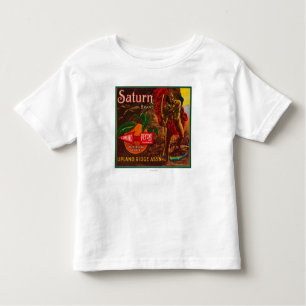 Saturn Orange LabelUpland, CA Toddler T-Shirt