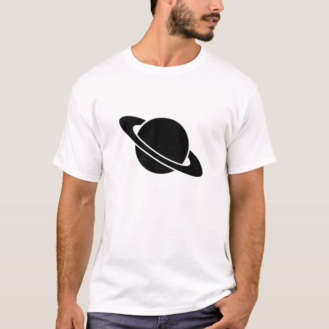 Saturn Pictogram T-Shirt (Front)