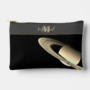 Saturn-Planet-Astronomie-Nerd-Zubehör Accessory Pouch