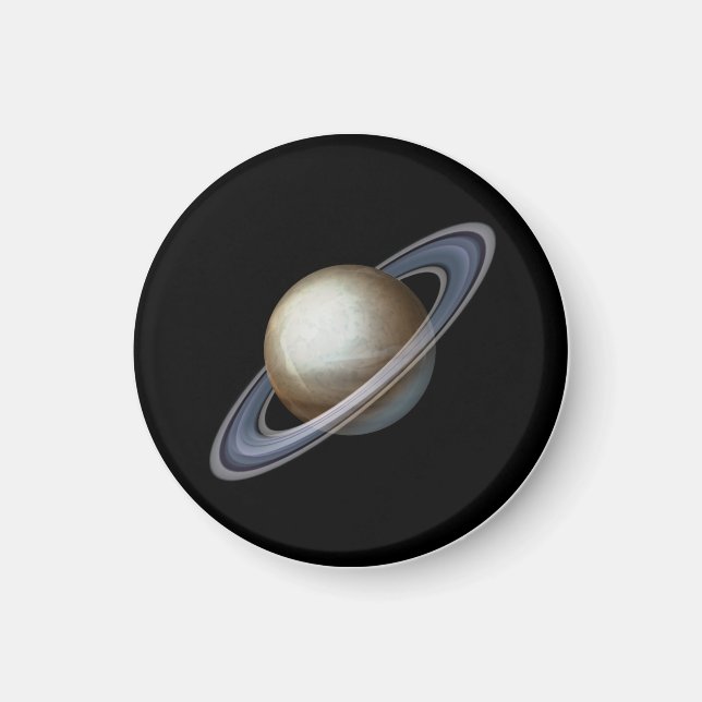 Saturn Planet Magnet | 1.25" | Astrology (Front)