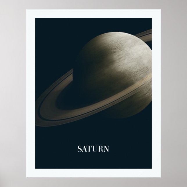 Saturn Poster (Front)