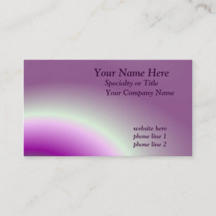 Saturn Rings Business Card