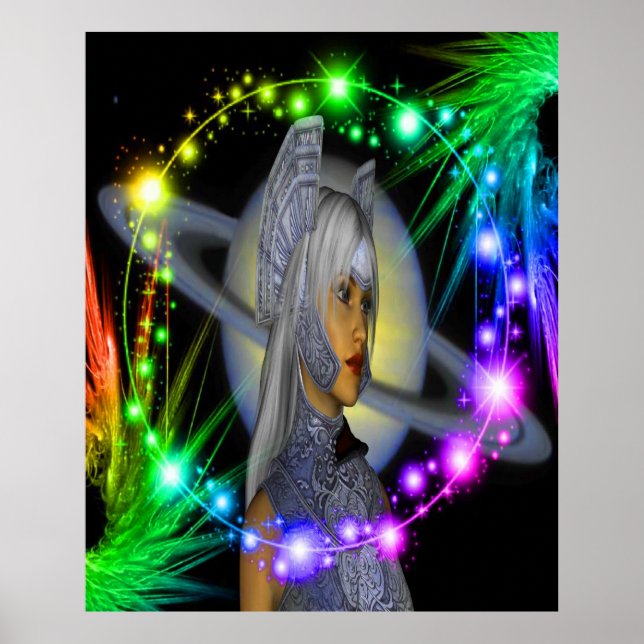 Saturn Rising Poster (Front)